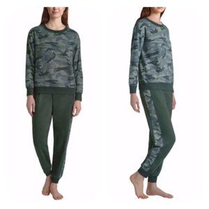 Splendid Ladies Pajama Jogger and Crew Neck Set Lo